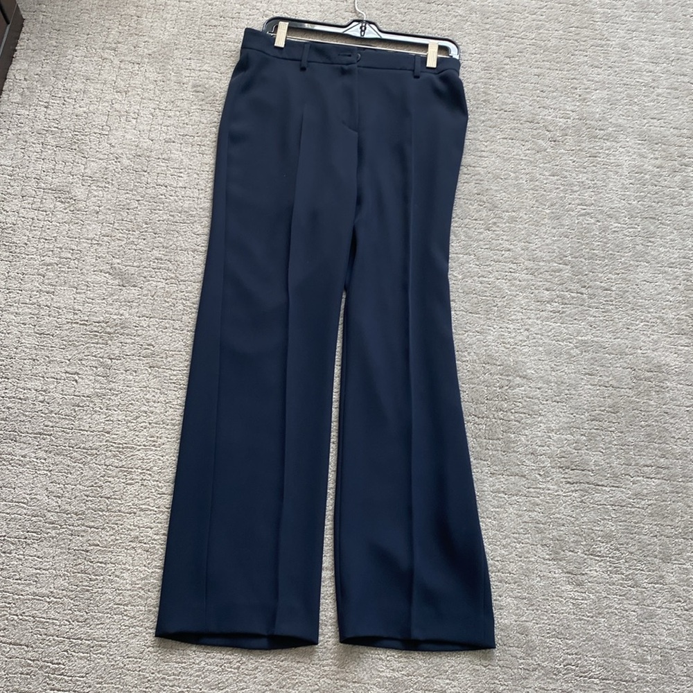 Incotex Venezia Women’s Italian made Navy pants size 44 - Picture 2 of 6